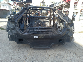 Задняя панель Audi A5 F5 18-25 2 части, на кузове, черная