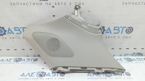 Накладка задньої стійки права Infiniti QX50 19-20 ззаду, під динамік, сіра, подряпини