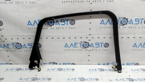 Рамка двери внутренняя задняя левая Infiniti QX50 19-25 черная, под шторку