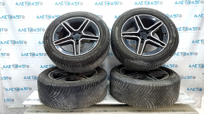 Комплект колесных дисков R20 x 8.5J ET35 Mercedes W167 GLE 20-26 с резиной зима 275/50, с колпачками без эмблем