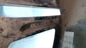 Комплект колесных дисков R20 x 8.5J ET35 Mercedes W167 GLE 20-26 с резиной зима 275/50, с колпачками без эмблем