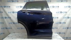 Дверь в сборе задняя правая Infiniti QX50 19-25 тонировка, синий BW5, под шторку