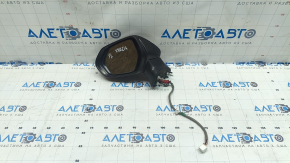 Дзеркало бічне ліве у зборі Toyota Camry v70 18-24 7 пінів, поворотник, BSM, синє