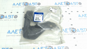 Решетка переднего бампера правая Volvo C40 22-24 черный глянец, под ПТФ
