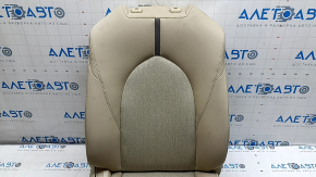 Сидіння пасажирське Toyota Camry v70 20-24 з airbag, механічне, з підігрівом, бежева тканина, сіра вставка, сіра строчка, під хімчистку, іржа на каркасі