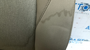 Сидіння водійське Toyota Camry v70 20-24 з airbag, електро, з підігрівом, бежева тканина, сіра вставка, сіра строчка, під хімчистку, подряпина, потертість, іржа на каркасі