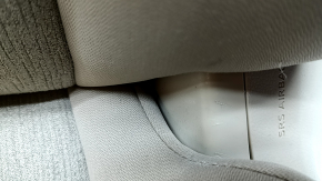 Сидіння водійське Toyota Camry v70 20-24 з airbag, електро, з підігрівом, бежева тканина, сіра вставка, сіра строчка, під хімчистку, подряпина, потертість, іржа на каркасі