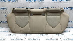 Подушка заднього ряду сидінь Toyota Camry v70 20-24 бежева тканина, сіра вставка, сіра строчка, під хімчистку, прим'ятості, потертість