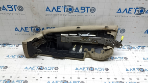 Боковушка заднього сидіння ліва Toyota Camry v70 21-24 тканина бежева, з подушкою, під хімчистку