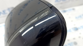 Зеркало боковое левое в сборе BMW X3 G01 18-24 5 пинов, поворотник, автозатемнение, черное, царапины