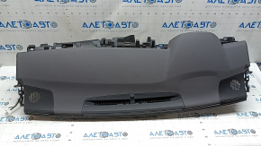 Торпедо передняя панель с AIRBAG Toyota Camry v70 21-24 серая, потертости, ржавчина на пиропатроне
