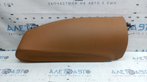 Боковушка заднего сиденья левая BMW 5 G30 17-23 кожа Dakota, светло-коричневая, под химчистку