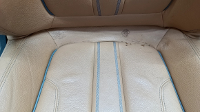 Сиденье пассажирское BMW 5 G30 17-20 с airbag, электрическое, подогрев, кожа Dakota, светло-коричневая, Sport, с подголовником, под химчистку