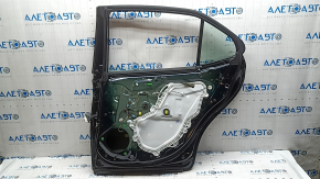 Дверь в сборе задняя правая Toyota Camry v70 18-24 синий 221, царапины, потертости, тычка