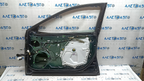 Двері в зборі передня права Toyota Camry v70 18-24 keyless, синій 221, тички на хромі, подряпини, немає фрагмента ущільнювача