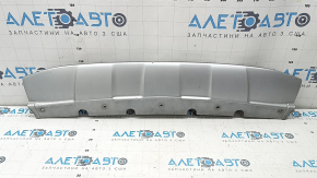 Нижня накладка переднього бампера BMW X3 G01 18-21 без молдингу, сіра, X-Line, тички
