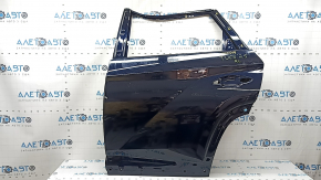 Двері голі задні ліві Hyundai Tucson 22-26 Korea, синій PS8, прим'ята рамка