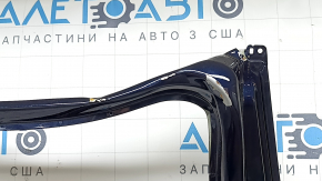 Двері голі задні ліві Hyundai Tucson 22-26 Korea, синій PS8, прим'ята рамка