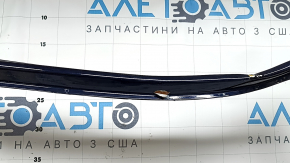 Двері голі задні ліві Hyundai Tucson 22-26 Korea, синій PS8, прим'ята рамка