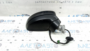 Зеркало боковое правое в сборе VW Tiguan 22-24 6+2 пина, поворотник, BSM, подогрев, черное