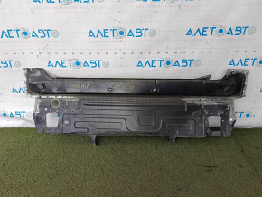 Задня панель VW Tiguan 09-18 2 частини, висвердління, чорна