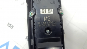 Управління склопідйомником переднім лівим Toyota Camry v70 18-21 auto, з накладкою, з керуванням дзеркалами, потертість