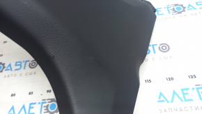 Накладка центральной стойки нижняя левая Toyota Camry v70 18-24 серая, царапины