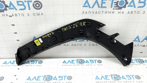 Накладка арки крила задня права Hyundai Tucson 25-26 структура, подряпини, тріщина у кріпленні