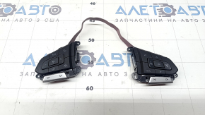 Кнопки керування на кермі VW Tiguan 22-24 чорні із сірим, під радар