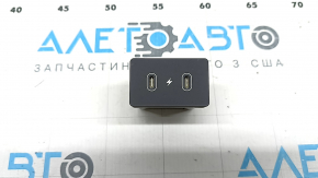 Порт зарядки центральной консоли Hyundai Tucson 25-26 задний, Type-C