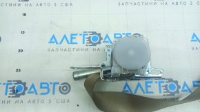 Пассажирский ремень безопасности с пиропатроном Toyota Camry v70 18-24 бежевый, под химчистку