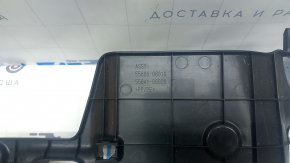 Накладка пространства ног водителя Toyota Camry v70 18-24 черная, царапины