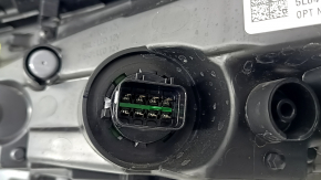 Денний ходовий вогонь DRL верхній правий Hyundai Tucson 25-26 з поворотником, темний хром