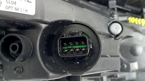 Дневной ходовой огонь DRL левый верхний Hyundai Tucson 25-26 с поворотником, темный хром