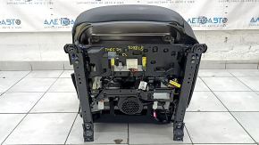 Сиденье водительское Hyundai Tucson 25-26 с airbag, Limited, электро, подогрев, вентиляция, под память, кожа черная, царапины, примят подголовник