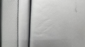 Спинка заднего ряда сидений 2 ряд правая Hyundai Tucson 25-26 без airbag, кожа черная, подогрев, перфорация, с подлокотником и ремнём, примята
