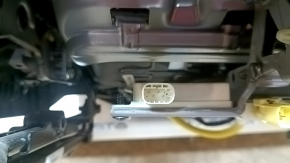 Сиденье пассажирское Kia Niro 17-22 HEV, PHEV с AIRBAG, кожа, серое, перфорация, с подогревом, механическое, под чистку, примято