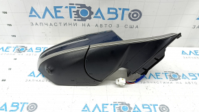 Дзеркало бічне праве у зборі Hyundai Tucson 25-26 7+2 пінів, поворотник, камера, підігрів, BSM, синє з хром