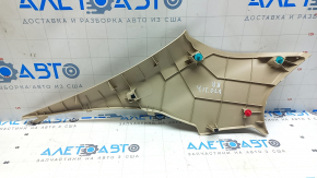 Накладка задней стойки правая Toyota Camry v70 18-24 бежевая