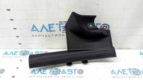 Накладка порога внутренняя задняя левая Hyundai Tucson 22-26 черная 1.6T HEV
