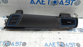 Дефлектор воздуховода торпеды правый Kia Niro 17-19 обрамление графит,с синим акцентом, тычки