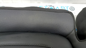 Подушка заднього ряду сидінь 2 ряд Hyundai Tucson 25-26 шкіра чорна, підігрів, перфорація, прим'ято, під чищення