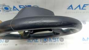 Кермо голе Kia Niro 17-19 HEV, PHEV шкіра, чорний, чорна накладка, без кнопок, подряпини, потертості