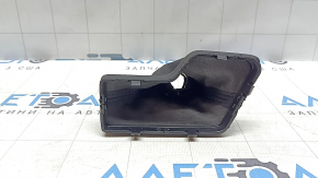 Чехол ручки КПП Kia Niro 17-22 HEV, PHEV кожа, черный, синяя строчка