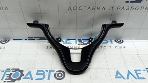 Накладка руля Kia Niro 17-21 черный глянец, 2 части