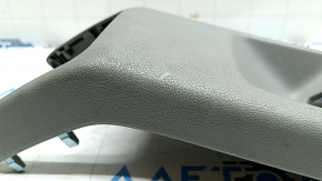 Накладка центральной консоли задняя Kia Niro 17-19 HEV, PHEV светло-серая, царапины