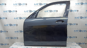 Дверь голая передняя левая BMW X5 G05 19-26 алюминий, графит C27, вмятина