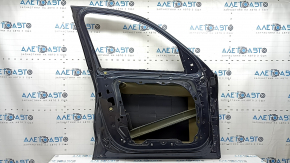 Дверь голая передняя левая BMW X5 G05 19-26 алюминий, графит C27, вмятина
