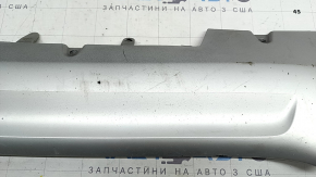 Накладка губ переднього бампера Volvo XC90 16-19 подряпини, затерта