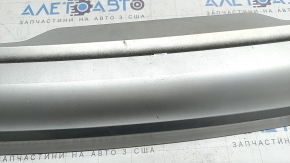 Накладка заднього бампера нижня Volvo XC90 16-21 під насадки хром без фаркопа, подряпини, відколи